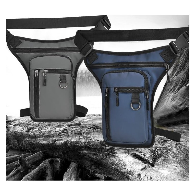 Canvas Drop Leg Bag Waist Pack Thigh Bag for Men