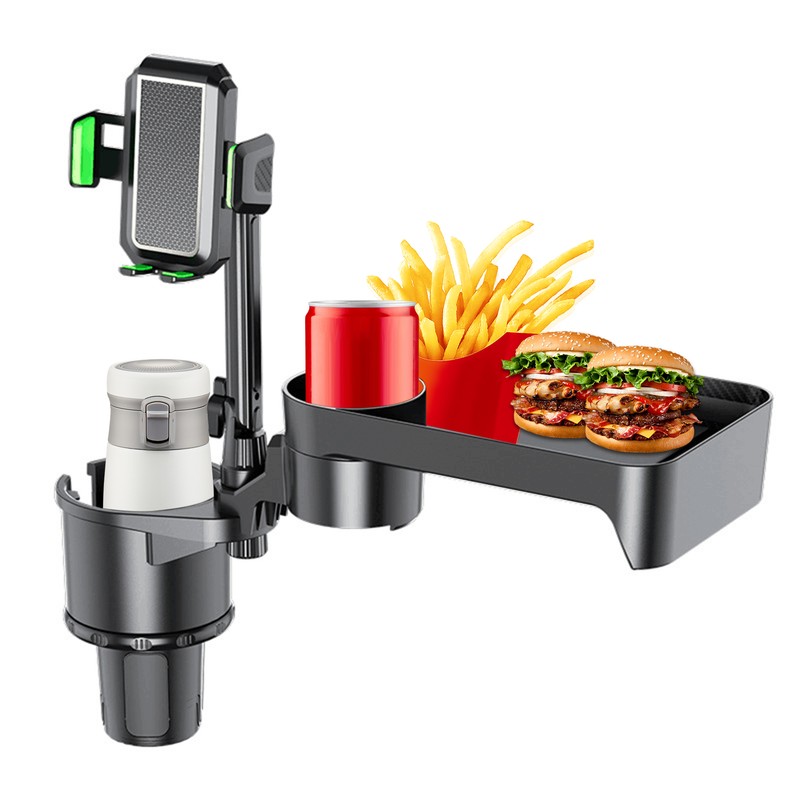 Car Cup Holder Multifunctional Cup Holder Expander with 360° Rotation