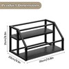 Homedawn Coffee Syrup Rack Organizer, Syrup Bottle Holder Stand for