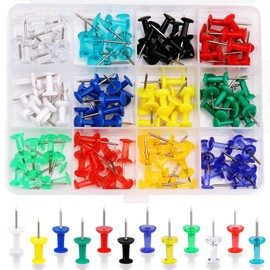 Namner Push Pins 120 Pieces Push Pins Push Pins Push Pins Cork Board Pins Decorative Push Pins for Home Office Craft Projects 10 Colors