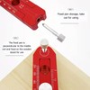 Woodworking Circle Ruler Aluminium Alloy Adjustable Woodworking Circular Drawing Tool