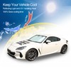 Windshield Sunshade for Subaru BRZ/Toyota 86 2012-2023, Front Window Sun