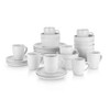 Stone Lain Albie 32-Piece Dinnerware Set Stoneware, White