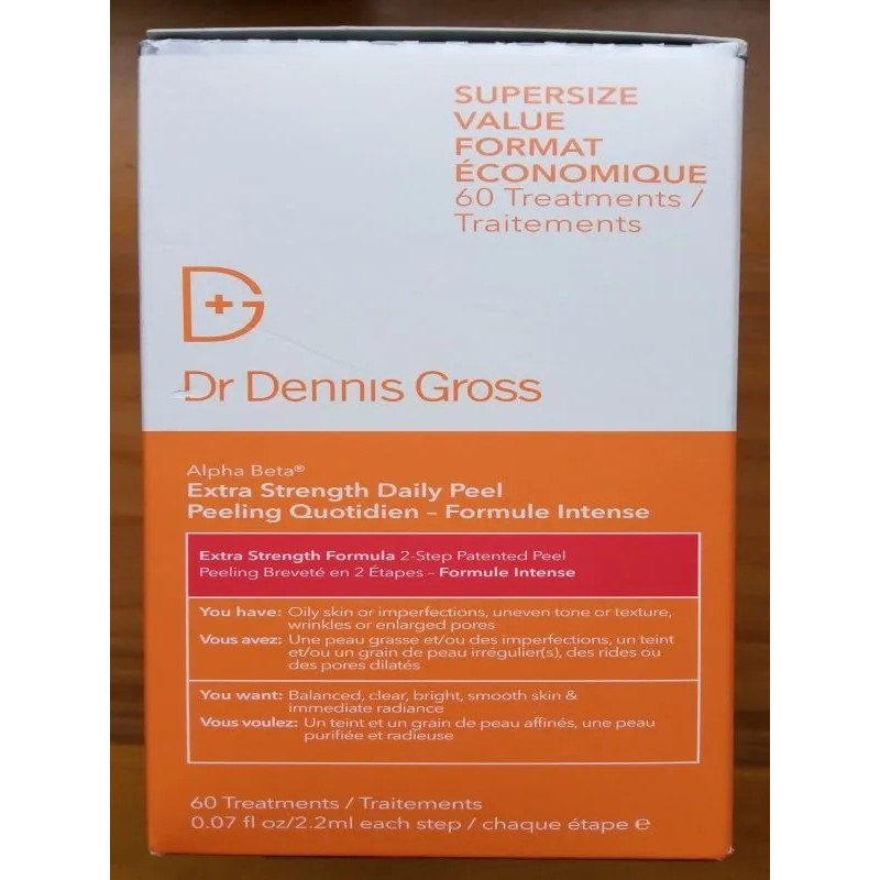 Dr. Gross Skincare Alpha Beta Daily Peel Extra Fuerte 60