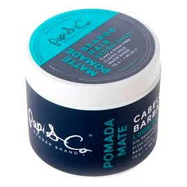 Pomada Mate Papi&co Efecto Natural Para Cabello Y Barba 100g