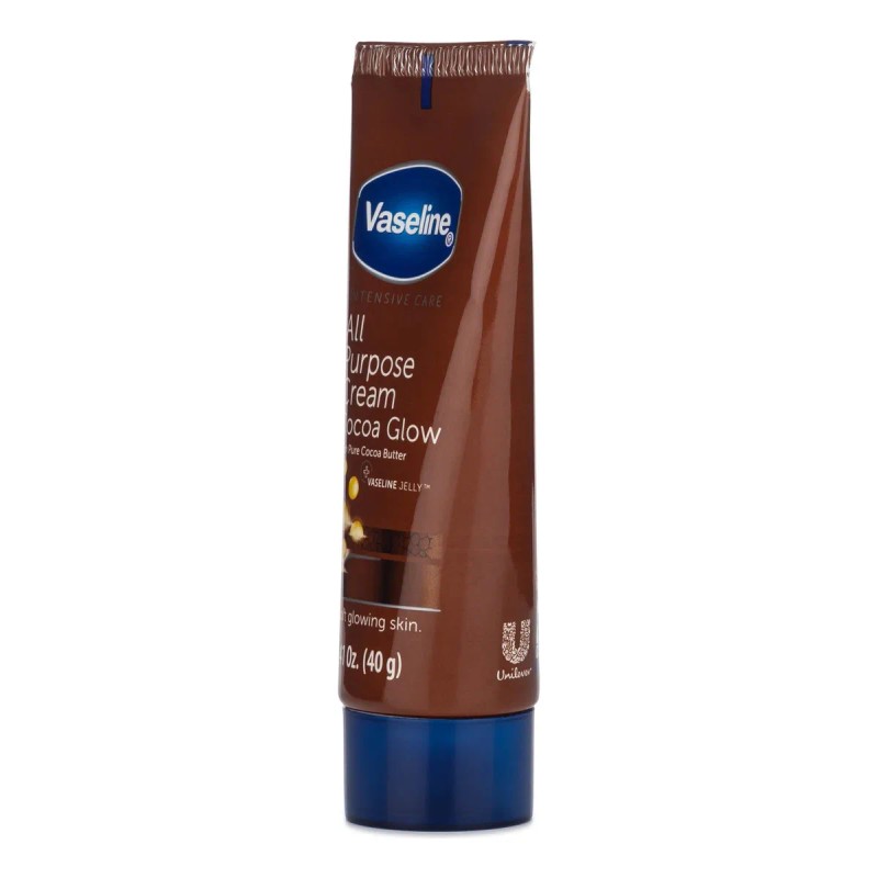 Crema Multiuso Vaseline Cocoa Glow 6 Tubos 40 G Cada