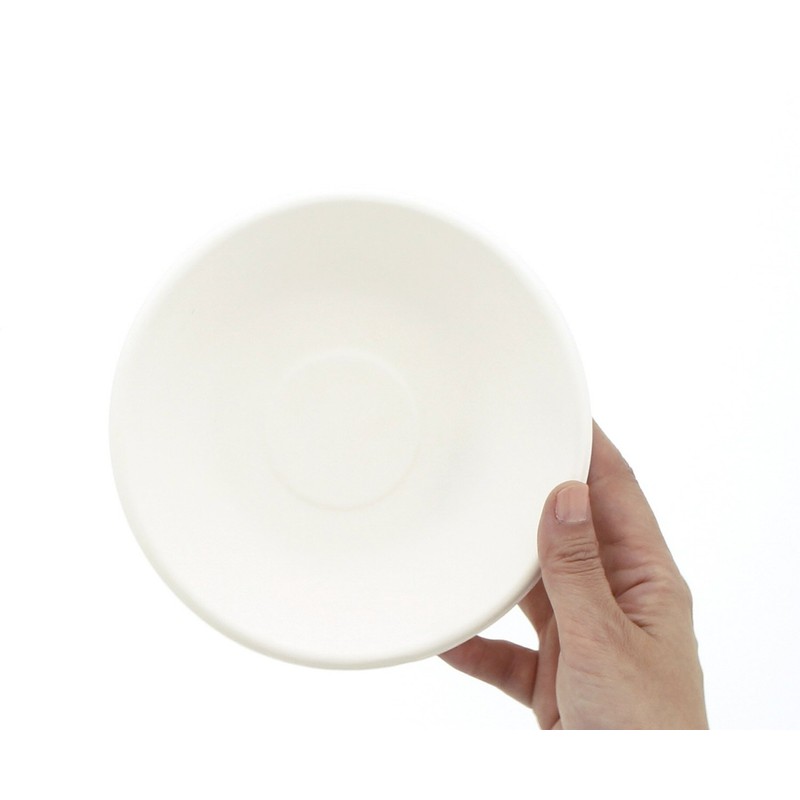 ECO Sugarcane Fiber Bowl, 6.3 inches (16 cm), Capacity 16.2