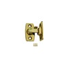 QCAA Heavy Forged Solid Brass Door Latch, 90 Degree Right