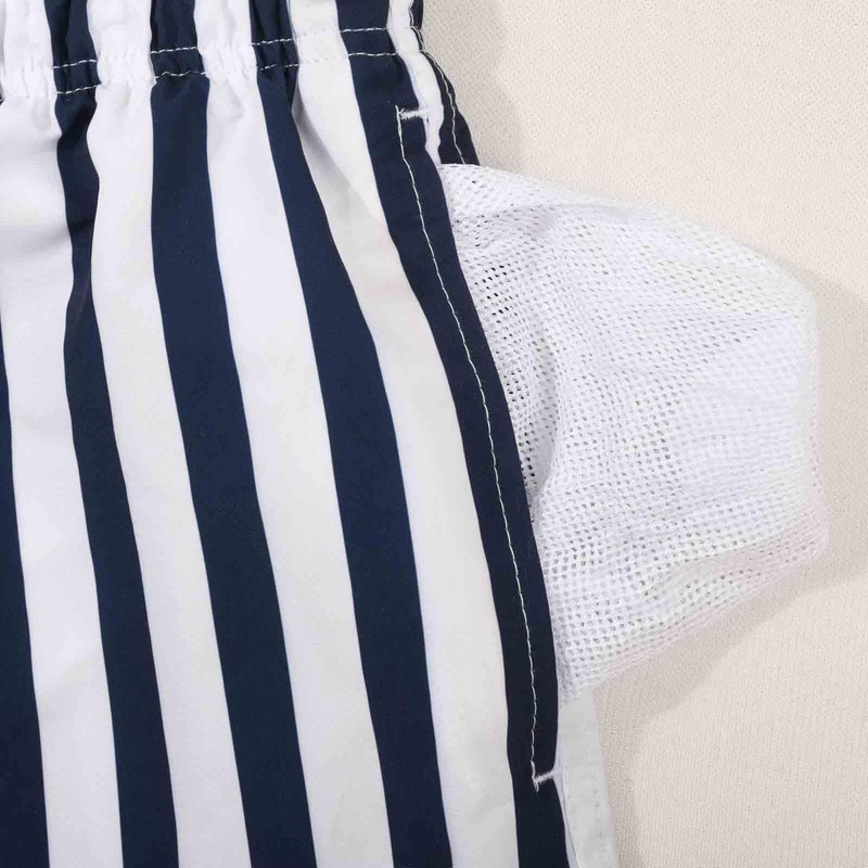 SUNDAY ROSE 3 Pack Mens Swim Trunks with Mesh Lining