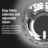 CHI Steam Iron for Clothes with 8’ Retractable Cord, 1700