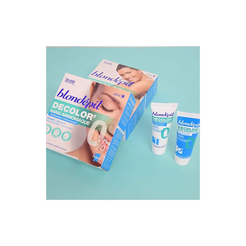 Blondepil Gel Colour Remover Without Ammonia for Face (2 x