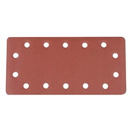 Silverline 595752 Hook and Loop 1/2 Sheets Punched 10pk 240 Grit