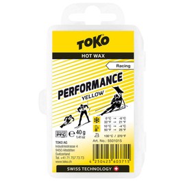 トコ(TOKO) スキー スノーボード ホットワックス用 固形ワックス パフォーマンス イエロー(雪温0℃~-6℃/気温10℃~-4℃) 120g 5502015