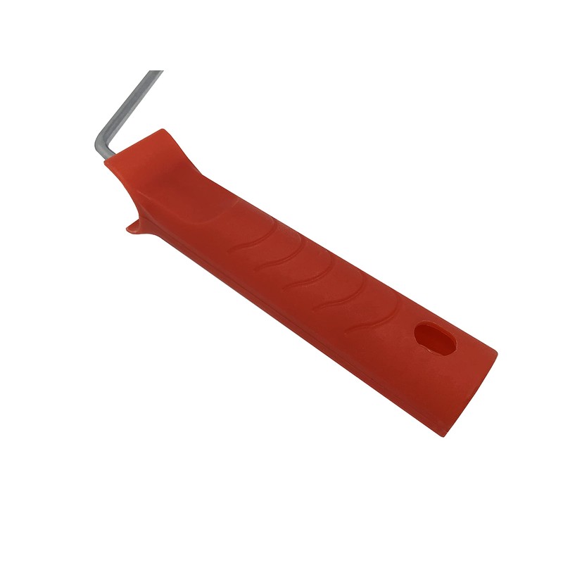 Aeration roller., white/red