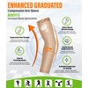 Compression Arm Sleeve, 1 Pair for Unisex, 20-30mmHg Graduated Compression