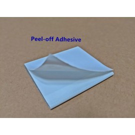 Elysian Door Corner Seals Fix Light Gaps of Doors Bottom Weatherstrippi - Pure White