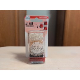 Invisibobble NEW Invisibobble Original Traceless Hair Ring 8 Pack Clear Nude Black Hair Ties