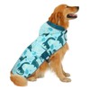 HDE Reversible Dog Raincoat Hooded Slicker Poncho Rain Coat Jacket