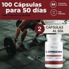 L- Citrulina 100 cápsulas - 1000mg por porción- Ingredientes Naturales