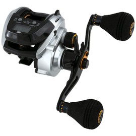 Abu Garcia MAX DLC DLC-L Standard Gear Model with Digital Line Counter, Left-Hand Retrieve (English Language Not Guaranteed)