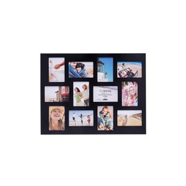 Malden 4x6 12Opening Collage Picture Frame, Displays Twelve, Black