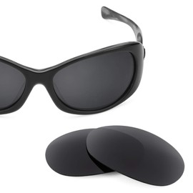 Revant Replacement Lenses Compatible With Oakley Dangerous, Polarized, Elite Stealth Black