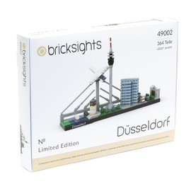 bricksights Düsseldorf Building Set Made of Original Stones