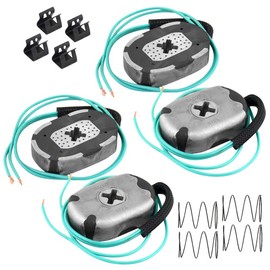 JADODE 4Pcs 10" Electric Trailer Brake Magnet Kit for 10" x 2-1/4 Electric Brakes Assembly Fits Most 3,500 lbs Axles Trailer Brake Magnet Kit