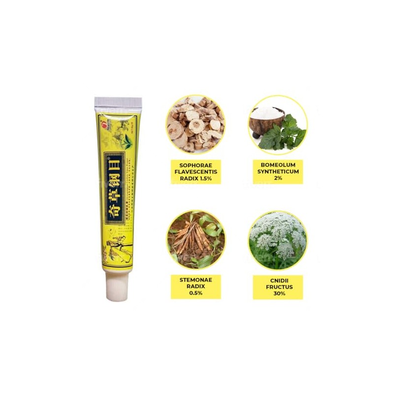 Vendedor Oficial - Crema Herbal China - Alivio Natural Para