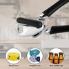 Multi-function Manual Can Opener Bottle Opener, Oversized Hand-held Easy Rotary