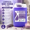 Jabón Líquido Manos Cuerpo Aroma Campos Lavanda Relajante Hidratante Uso