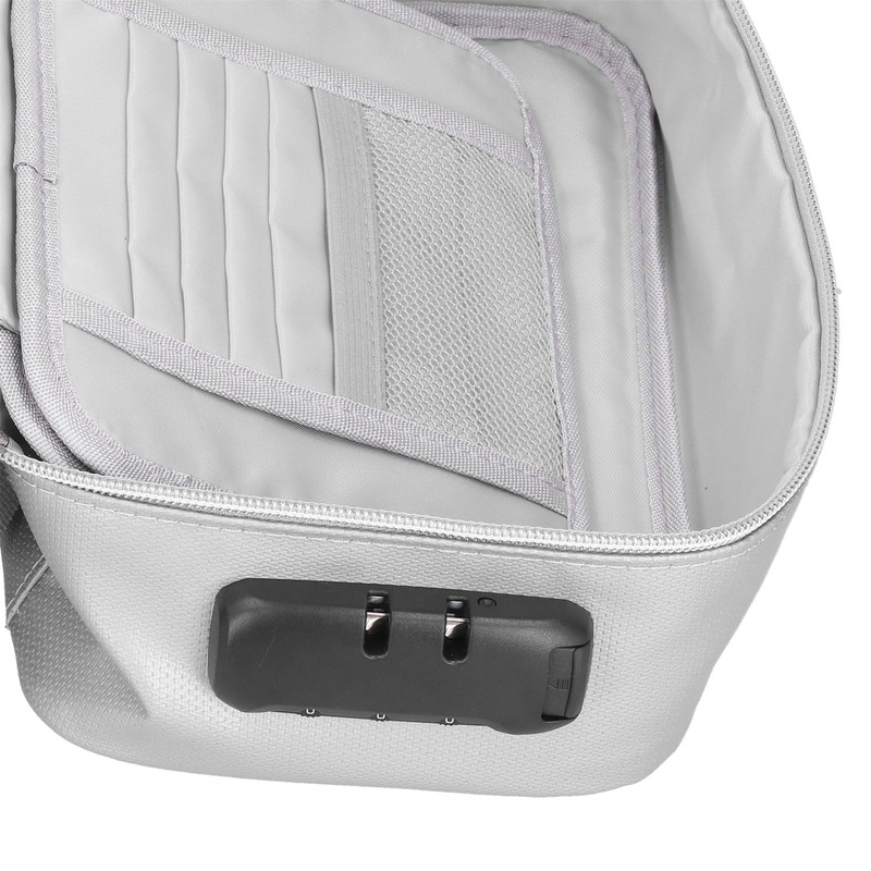 Certificate Storage Bag with Lock Waterproof Fireproof Document Bag File