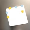 Kisangel Letter Stickers 120pcs 2cm Star Refrigerator Magnets Small Reward