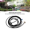 Fan Misting Kit with 3/4 Adapter 19.7ft Hose 6 Nozzles