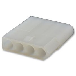 Molex Connector Housing, Rcpt, 4Pos - 03-09-1042