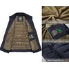 VtuAOL Outdoor Puffer Vest Lightweight Winter Thick Warm Outerwear Vest