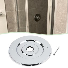 The Lord of the Tools 1pc Chrome Escutcheon Compatible with Moen 16090 for One-Handle Tub & Shower Faucets – 17.7cm, Silver