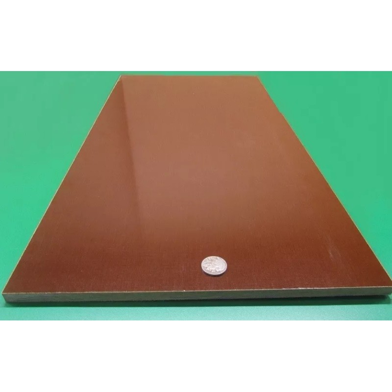 Micarta Canvas Phenolic CE Sheet .375" (3/8") Thick x 12"