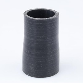 AC PERFORMANCE AC PERFORMANCE ID 1-9/16" to 1-3/8" (40mm to 35mm) Silicone Hose Straight Reducer 3-Ply Reinforced Black, 3" Length