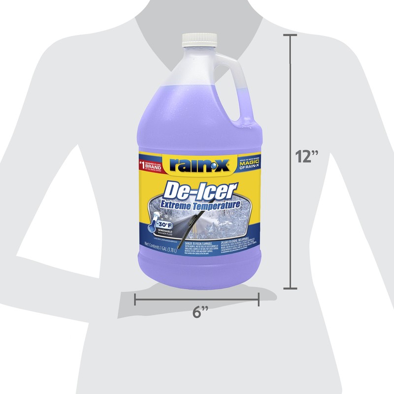Rain-X -30°F Extreme Temperature De-Icer Windshield Washer Fluid - 1