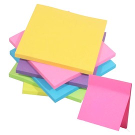 Sticky Notes 3x3 Inches,Self-Stick Note Pads,Sticky Notes tabs for Home, Office, School,Notebook (6)