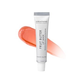 Seraphine Botanicals Mascarilla Labial Reparadora Fruit Butter, Bálsamo Labial En Gel Nocturno Con Manteca De Karité Y Aceite De Hueso De Albaricoque. Repara E Hidrata Los Labios Secos. Vegana, Sin