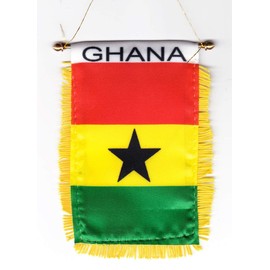 Ghana - Window Hanging Flag
