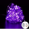 Volunx USB Purple Fairy Lights 2/5/10m Copper USB Plug in,