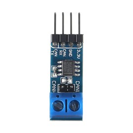DWEII 3PCS 3.3V SN65HVD230 CAN Board Kit Connecting MCUs to CAN Network ESD Protection Onboard CAN Transceiver Compatible with PCA82C250 Communication Development Module