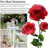 ASDFG Giant Artificial Flower 3PCS 3D Realistic Waterproof Fake Flowers