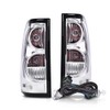 CHEDA Clear Lens Tail Lights Replacement Compatible with 2003 2004