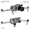 WRAPGRADE Skin Decal Sticker Compatible with DJI Air 3S (Grayish