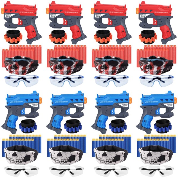 TiopLior Party Favors Compatible with Nerf Party, 8 Sets Gun