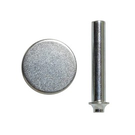 Kiyohara SUN11-195 Sankoko Series Handicraft Supplies, Double Sided Eyelet Hole #18, Iron